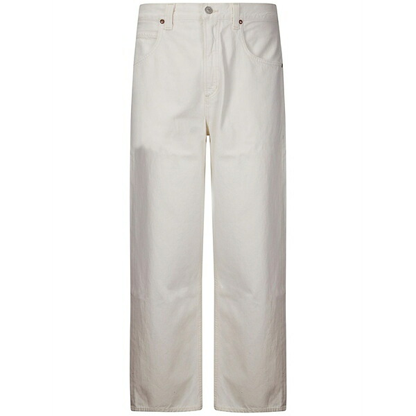 アゴルド メンズ ジーンズズボン下 ボトムス Low slung jeans White