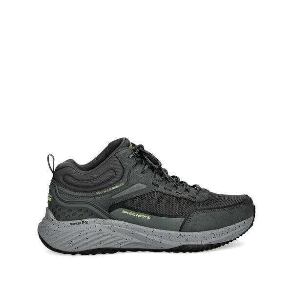 スケッチャーズ メンズ スニーカー シューズ Lace-up waterproof sneakers Grey