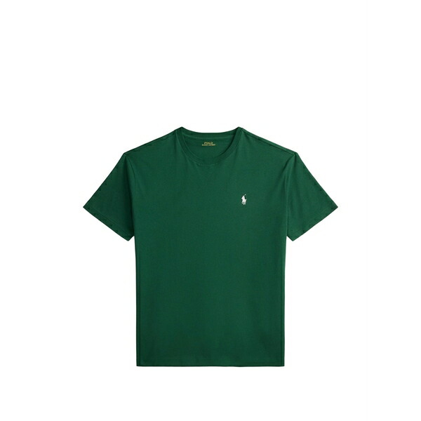 ラルフローレン メンズ ティーシャツ トップス Embroidered slim fit t-shirt Green