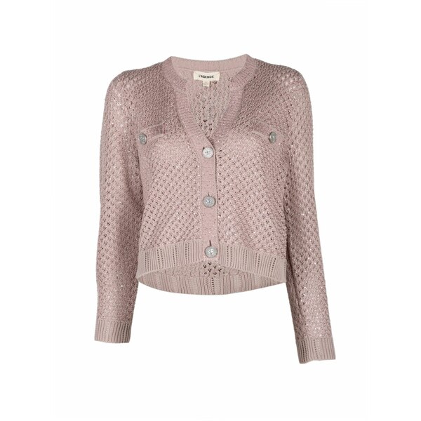 ラジャンス レディース ジレー アウター Blanca sequin-embellished cardigan Pink