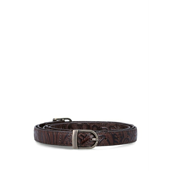 ファースト 古典派音楽 レディース 三尺帯 添え物 Two-way buckle belt Brown