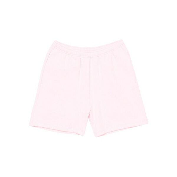 アクネ ストゥディオズ メンズ 心地よいズボン下 ボトムス Logo-embroidered shorts Pink