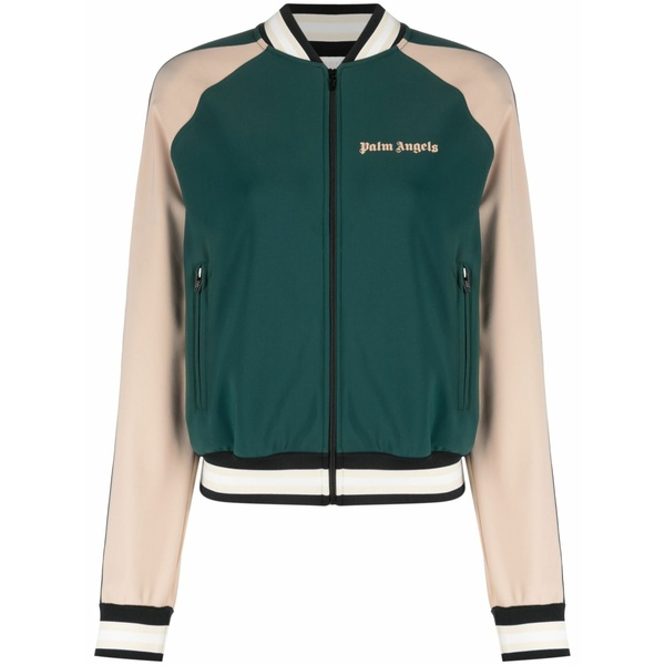 パーム・エンジェルス レディース 上衣＆上衣 アウター Cropped bomber jacket Blue