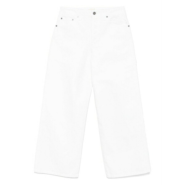 紙鳶 レディース ジーンズズボン下 ボトムス Sowen jeans White