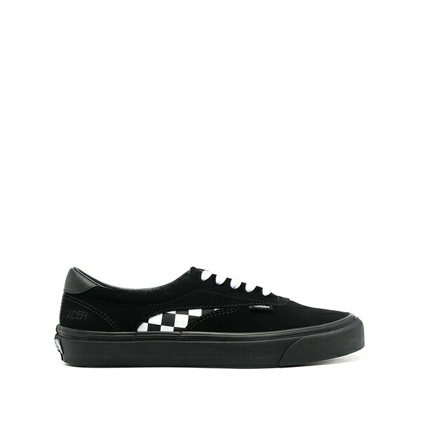 バンズ メンズ スニーカー シューズ Acer checkerboard low-top sneakers Black