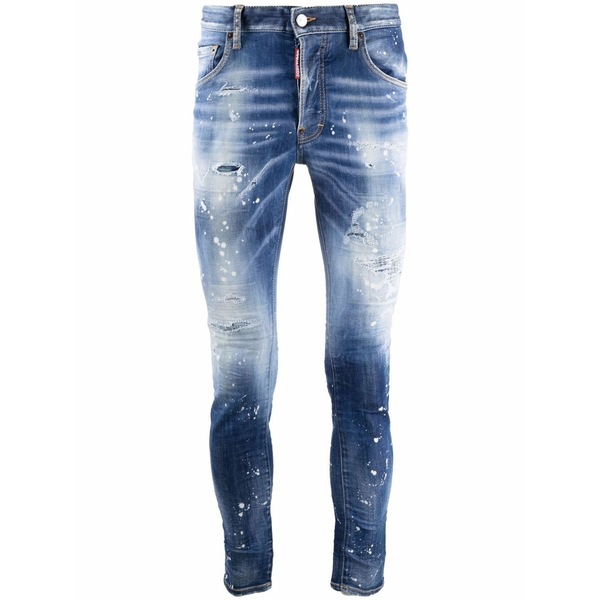 ディースクエアード メンズ ジーンズズボン下 ボトムス Eviction notice straight jeans Blue