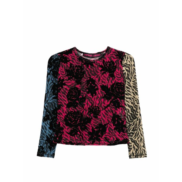 チョポヴァ ロウェナ レディース プルオーバー トップス Totally tiger top Black