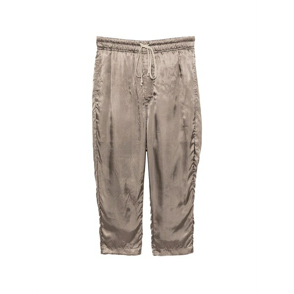 リックオウエンス レディース カジュアルパンツ ボトムス Astaires cropped trousers Grey｜asty