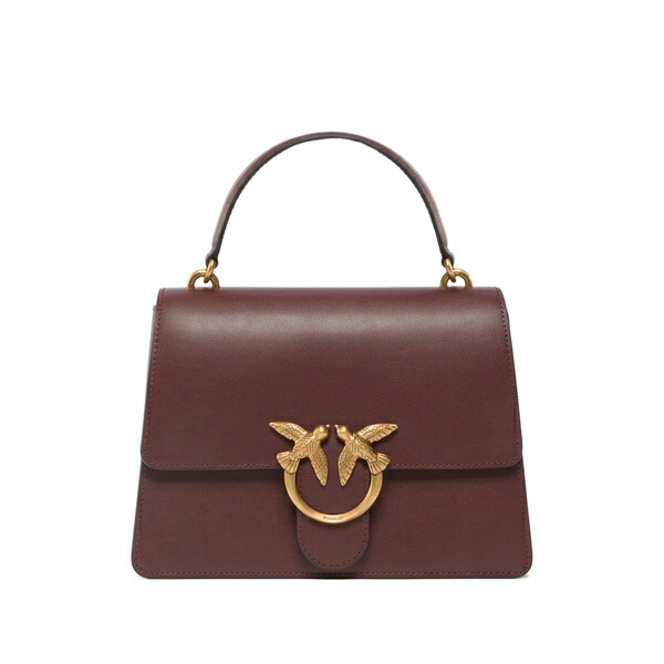 ピンコ レディース トートバッグ 御徒面子 Love one classic tote bag Brown