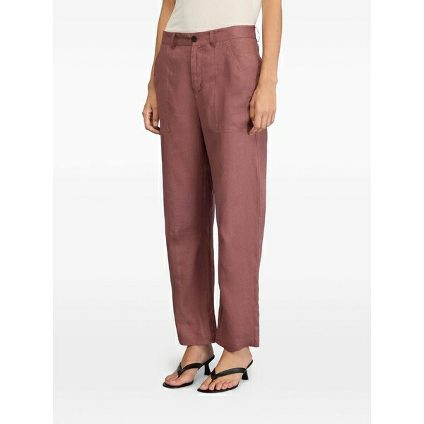 セミクチュール レディース カジュアルパンツ ボトムス Jonelle patch-pocket trousers Pink|asty
