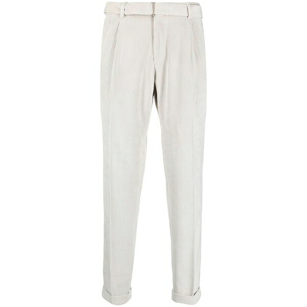 ブリ後押し 1949 メンズ 心地好いズボン下 ボトムス Corduroy straight-leg trousers Neutrals