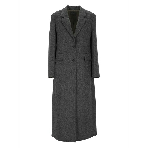 ロレーナアントニアッツィ レディース 厚地の外套 アウター Button coat Grey
