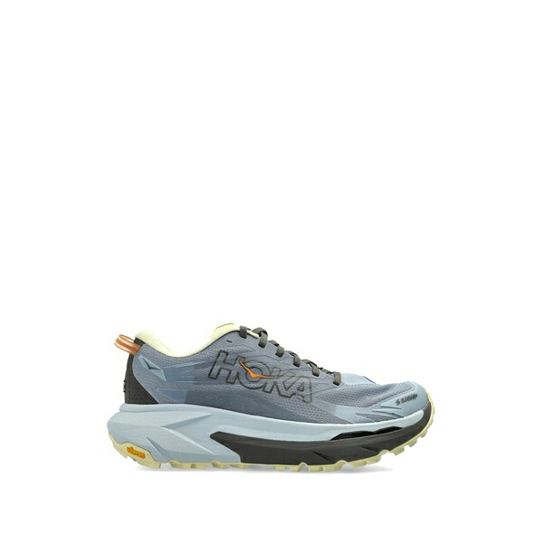 ホカオネオネ メンズ スニーカー シューズ Mafate logo lace-up sneakers Blue