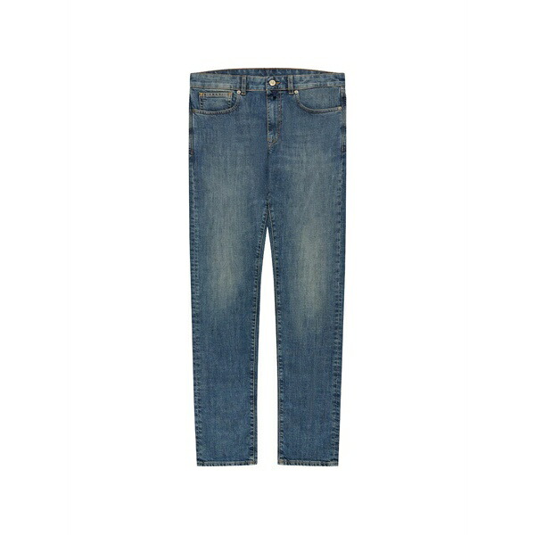 投げること御召しもの メンズ ジーンズズボン下 ボトムス Five-pocket jeans Blue