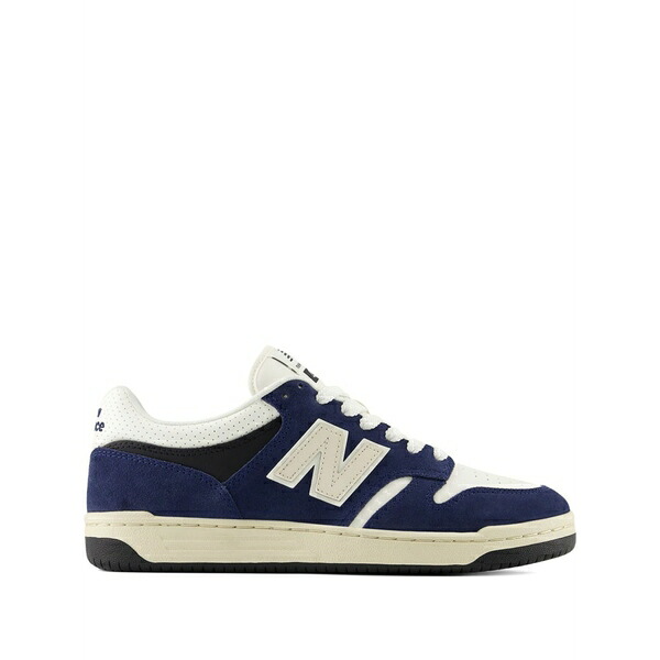 ニュー平衡にする メンズ スニーカー シューズ 480 leather suede trainers Blue