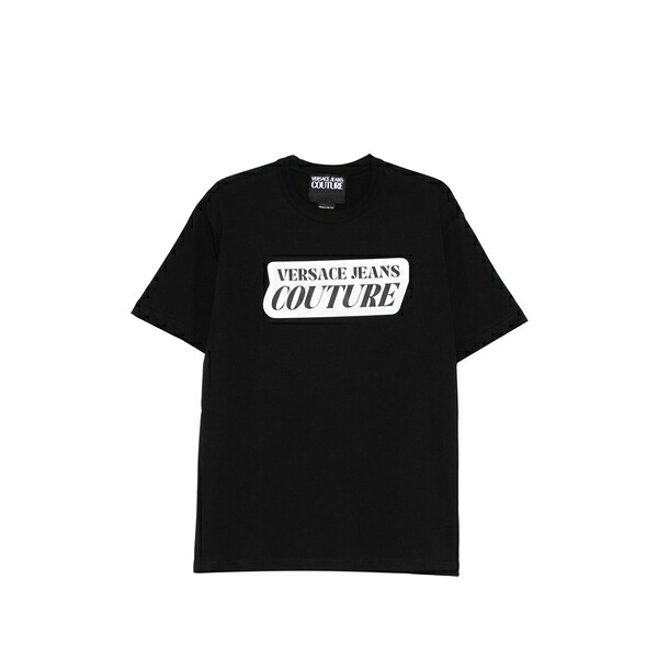 呼びりん探し回る メンズ プルオーバー トップス Logo t-shirt Black