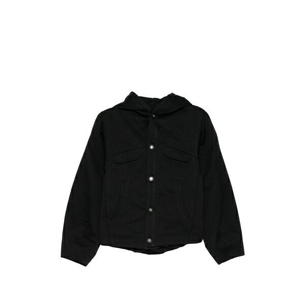 アーダーエラー メンズ ジャケット＆ブルゾン アウター Buttoned hooded jacket Black｜asty 108,790円