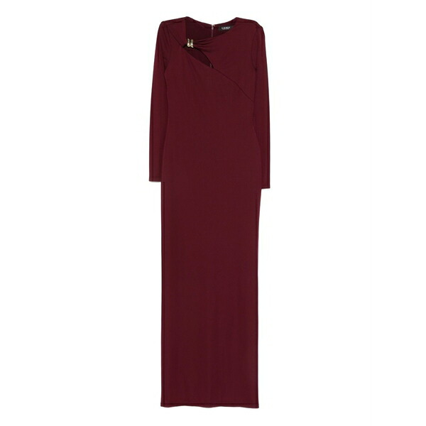 ラルフローレン レディース 衣装 トップス Brooch long-sleeve maxi dress Red
