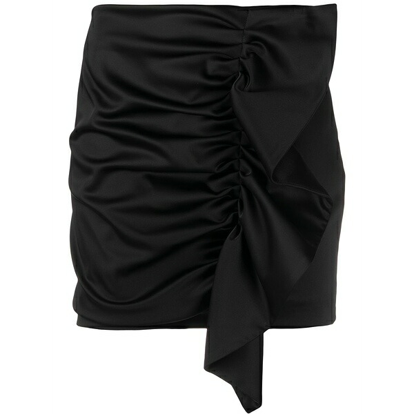 パロッシュ レディース スコート ボトムス Alice ruffled mini skirt Black