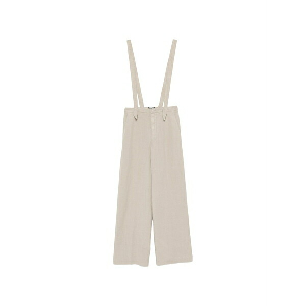 ドンダップ レディース カジュアルパンツ ボトムス Suspender palazzo pants Neutrals｜asty
