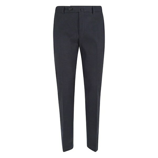 インコテックス メンズ 心地好いズボン下 ボトムス Buttoned trousers Blue