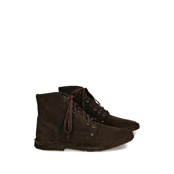 フォルテラ メンズ ブーツ シューズ Lace-up ankle boots Brown