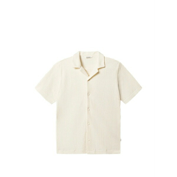 ギャバ メンズ プルオーバー トップス Gabvalente wup waffle-knit shirt Neutrals