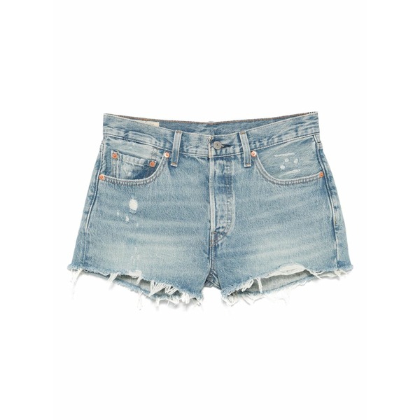 リーヴァイズジーンズ レディース 心地よいズボン下 ボトムス 501￠ shorts Blue