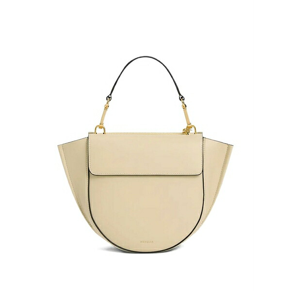 ワンドラー レディース ショルダーバッグ 御徒面子 Hortensia top handle satchel Neutrals
