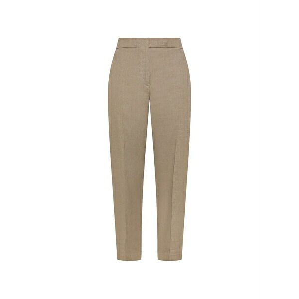 セブンティ レディース カジュアルパンツ ボトムス Elasticated trousers Neutrals|asty