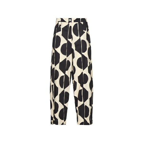 エレナ 食用粉 レディース 心地好いズボン下 ボトムス Patterned trousers Neutrals