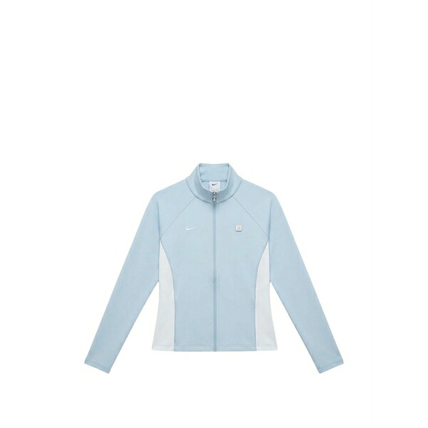 ナイキ レディース プルオーバー トップス Panelled zip-up top Blue