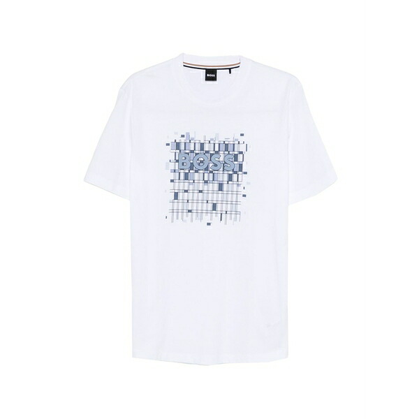 主任者 メンズ プルオーバー トップス Logo-detail t-shirt White