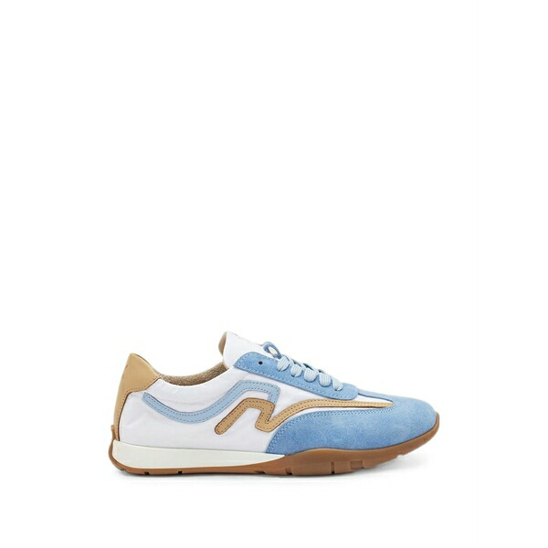 亭主もち レディース スニーカー シューズ Crosshybrid urban tech sneakers White