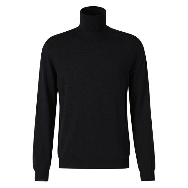 ザノーネ メンズ 編み物\u0026ティーシャツ アウター Roll-neck jumper  Black