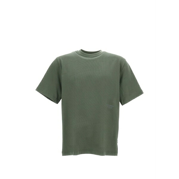 パスノーマルスタジオ メンズ ティーシャツ トップス Crew-neck t-shirt Green