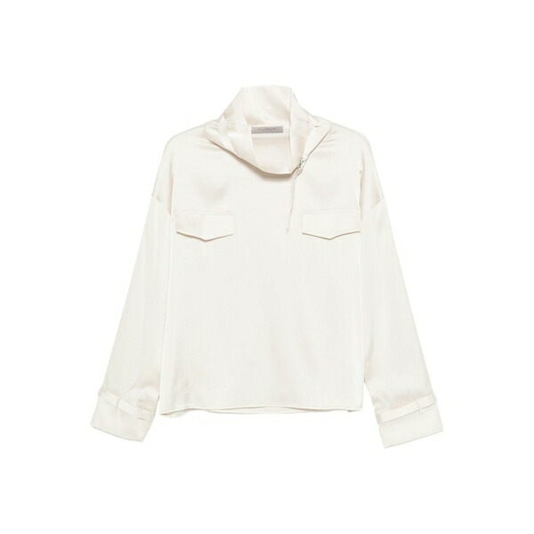 ディー・エクステリア レディース プルオーバー トップス Panelled blouse White