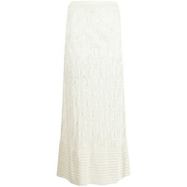 ル・カシャ レディース スコート ボトムス Amon crochet-knit maxi skirt White