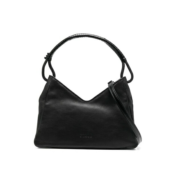 ステゥド レディース ショルダーバッグ バッグ Leather shoulder bag Black｜asty