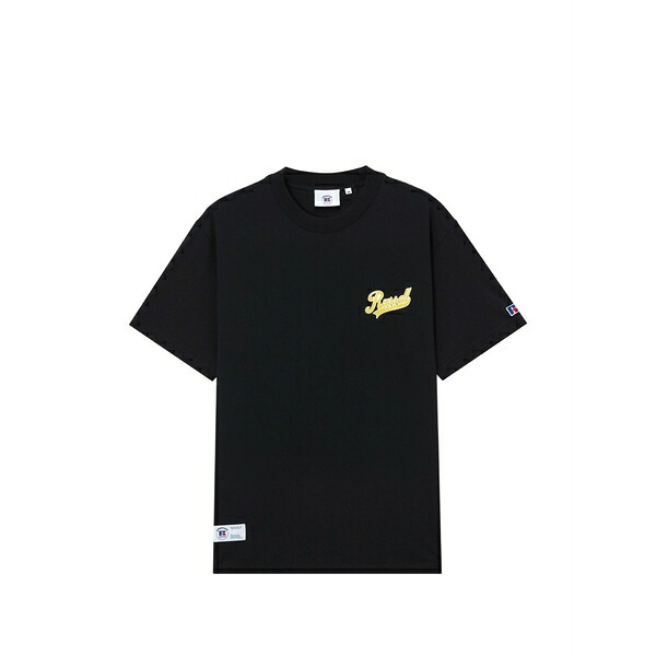 黒茶 メンズ プルオーバー トップス Graphic-print t-shirt Black