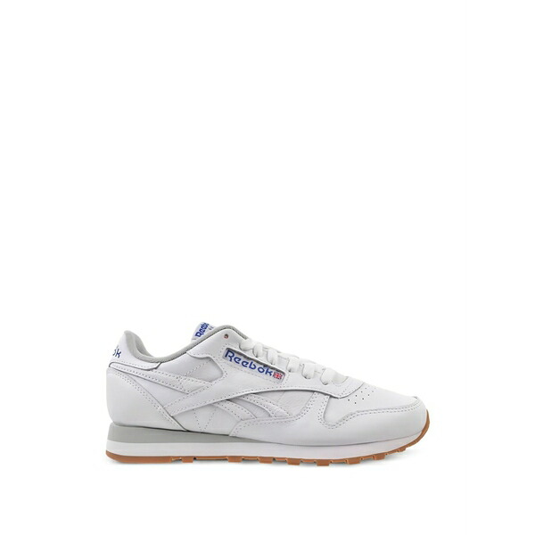 リーボック メンズ スニーカー シューズ Leather sneakers White