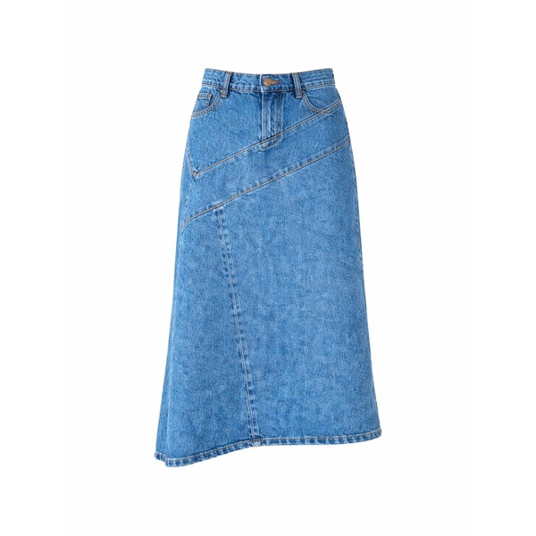 オフィシンジェネレール レディース スコート ボトムス Anisea panelled skirt Blue