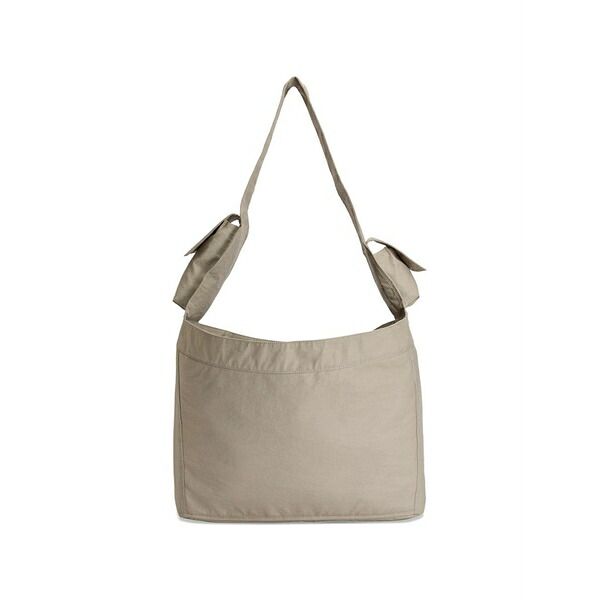 ワイスロバート・エドワード・リー メンズ ショルダーバッグ 御徒面子 Logo-print shoulder bag Neutrals