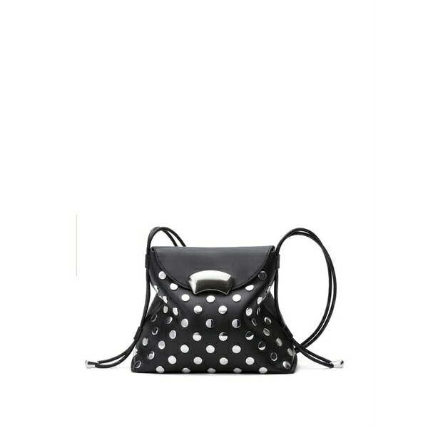 スリーワンフィリップリム レディース ショルダーバッグ 御徒面子 Id petite soft stud-embellished shoulder bag  Black