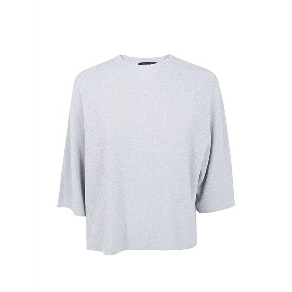 ファビアナ フィリッピ レディース 編み物\u0026ティーシャツ アウター Relaxed knitwear Grey