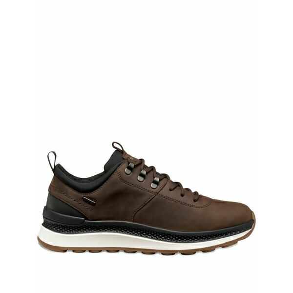 ジェオックス メンズ スニーカー シューズ Logo-detail sneakers Brown