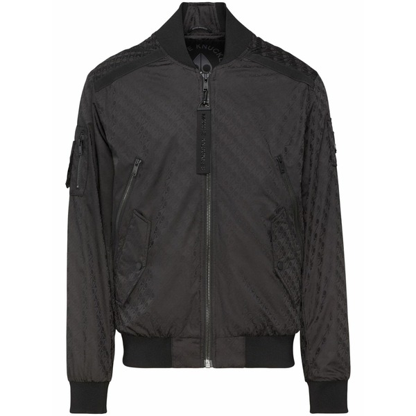 ムースナックルズ メンズ 上衣＆上衣 アウター Courville bomber jacket Black