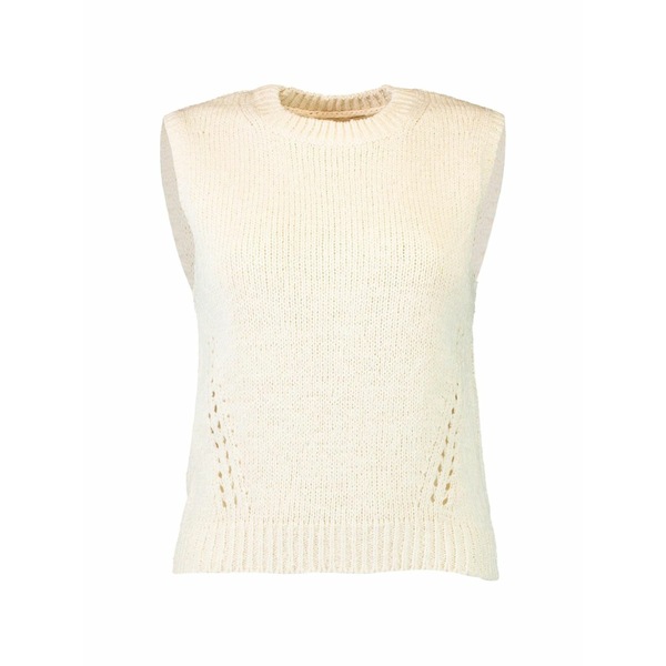 ウラ・ジョンソン レディース 編み物\u0026スウェーター アウター Priscilla knitted top Neutrals