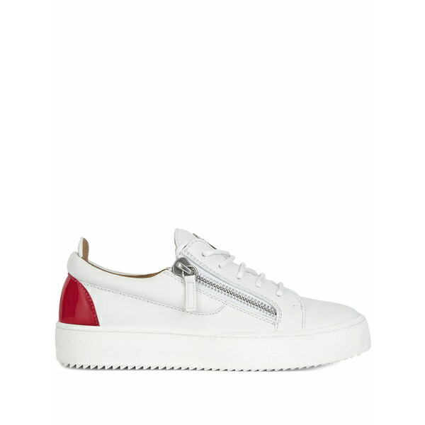 ジュゼッペザノッティ レディース スニーカー シューズ Double-side zip sneakers White