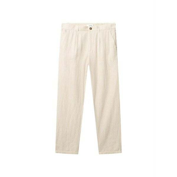 ギャバ メンズ 心地よいズボン下 ボトムス Gabnapoli 19 pleated trousers Neutrals